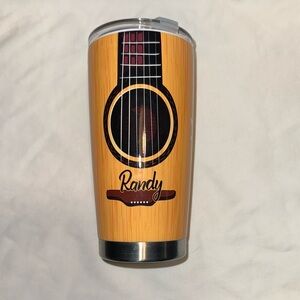 Randy Guitar Design Tumbler with defects